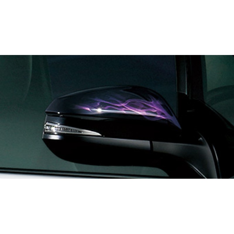 Flame-style mirror cover for Toyota ESQUIRE ZRR85G-CRXEP(T) (November 2014 – ) Flame-style mirror cover for Toyota ESQUIRE ZRR85G-CRXEP(T) (November 2014 – )